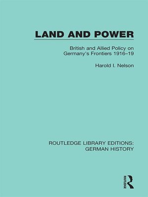 cover image of Land and Power